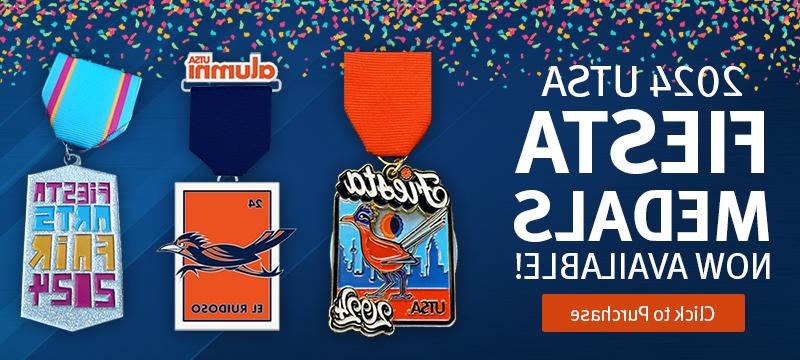 2024 在线博彩 Fiesta Medals are now available! Click to purchase at lzylc164.com/fiesta/medals.